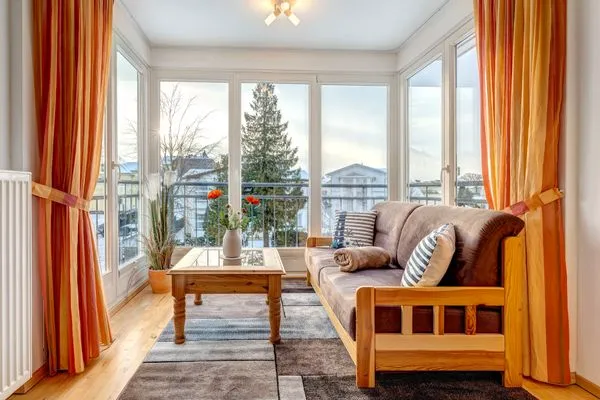 Wohnzimmer  Haus Meerblick, Whg. 17