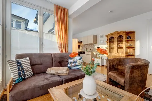Wohnzimmer  Haus Meerblick, Whg. 17