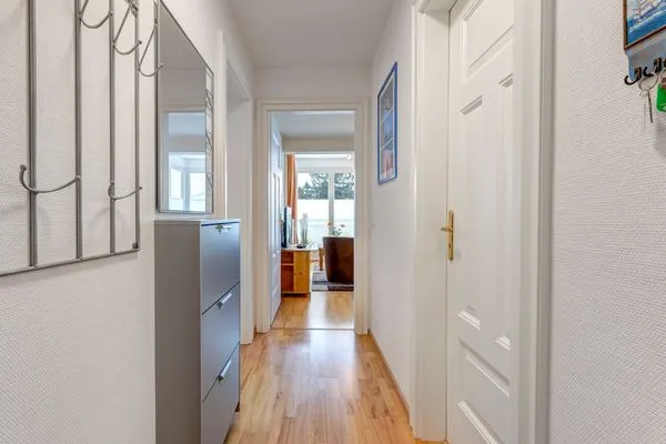 Fassade / Eingang  Haus Meerblick, Whg. 17