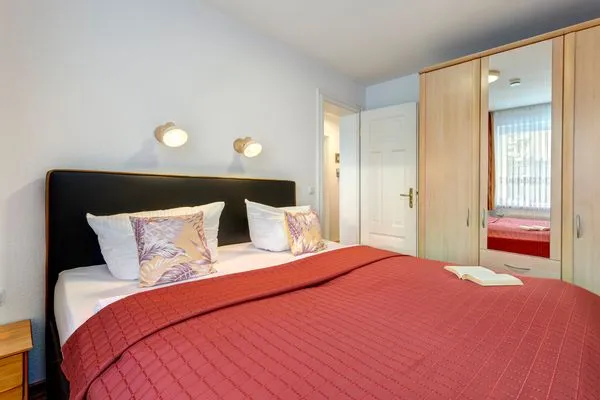 Schlafzimmer  Haus Meerblick, Whg. 17