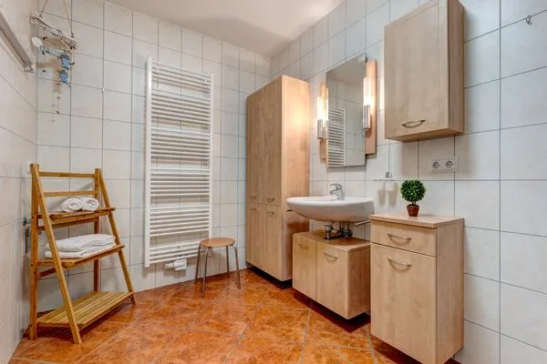 Badezimmer  Haus Meerblick, Whg. 17