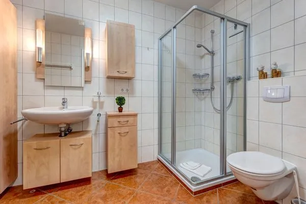 Badezimmer  Haus Meerblick, Whg. 17