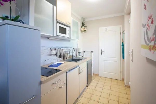 Küche / Küchenzeile  Ferienwohnung Lütt-Matt´n