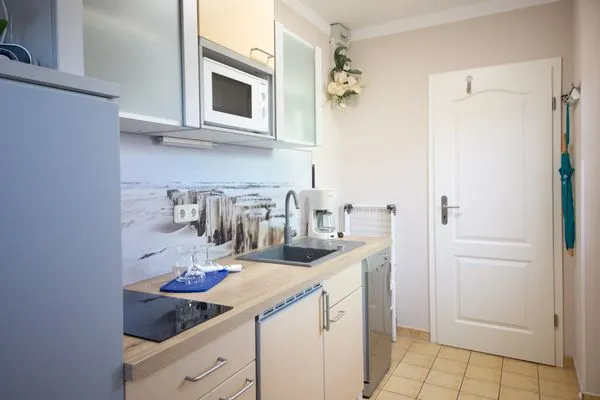 Küche / Küchenzeile  Ferienwohnung Lütt-Matt´n