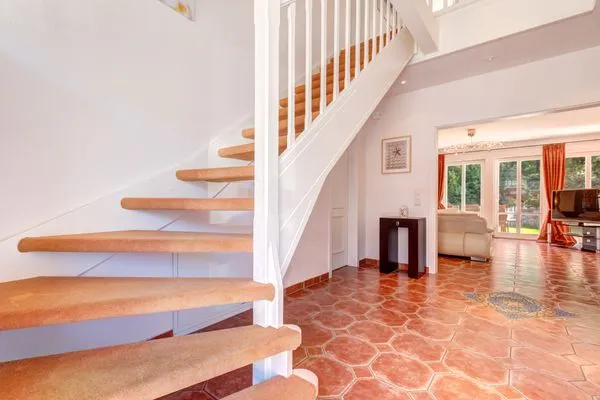 Treppe  Ferienhaus Ahlbeck