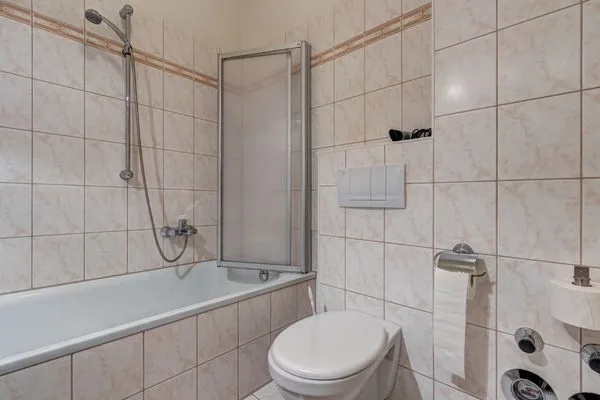 Badezimmer  Villa Ahlbeck, Whg. Kühlungsborn