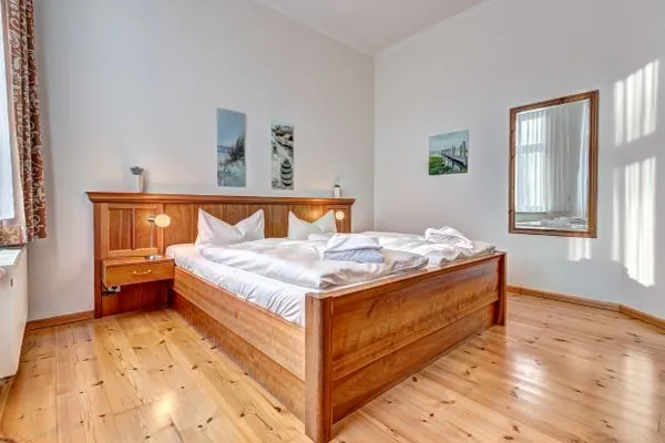 Schlafzimmer  Villa Ahlbeck, Whg. Warnemünde