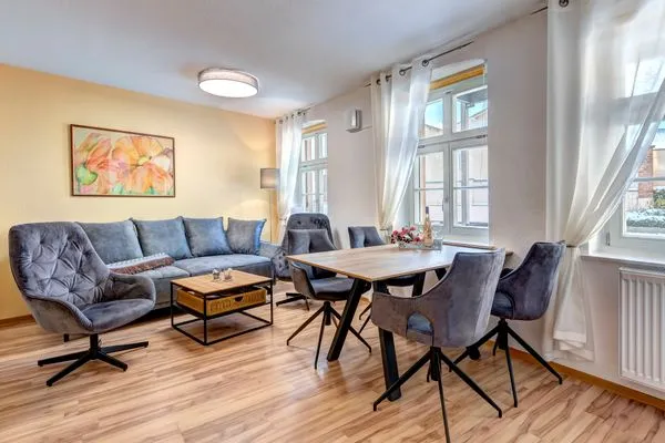 Wohnzimmer  Villa Bellevue, Whg. 08