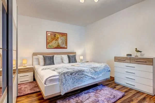 Schlafzimmer  Villa Bellevue, Whg. 08