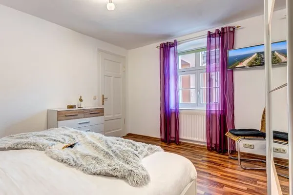 Schlafzimmer  Villa Bellevue, Whg. 08