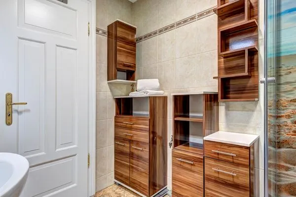 Badezimmer  Villa Bellevue, Whg. 08