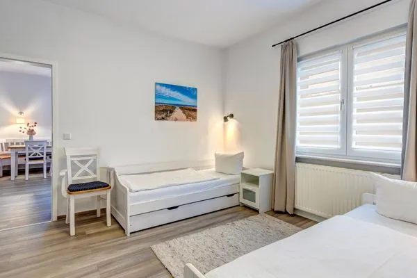 Schlafzimmer  Haus Barnheide, Whg. Sandburg