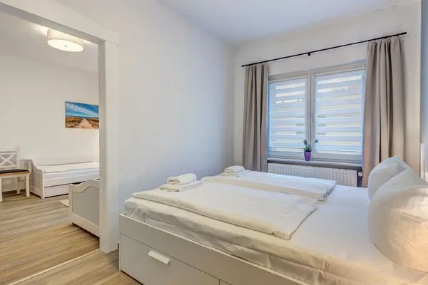 Schlafzimmer  Haus Barnheide, Whg. Sandburg