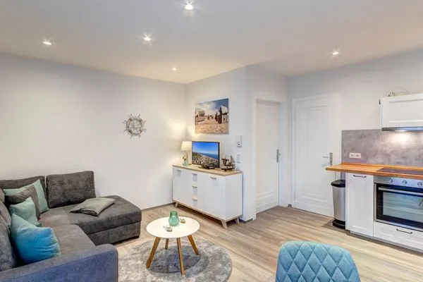 Wohnzimmer  Haus Barnheide, Whg. Silbermöwe