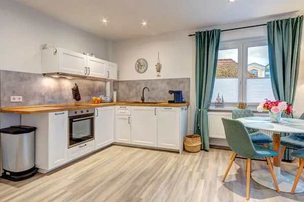 Küche / Küchenzeile  Haus Barnheide, Whg. Silbermöwe