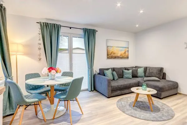 Wohnzimmer  Haus Barnheide, Whg. Silbermöwe