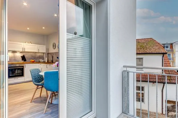 Balkon  Haus Barnheide, Whg. Silbermöwe