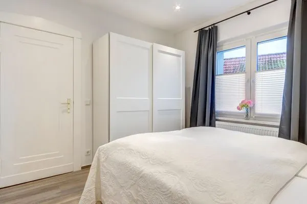 Schlafzimmer  Haus Barnheide, Whg. Silbermöwe