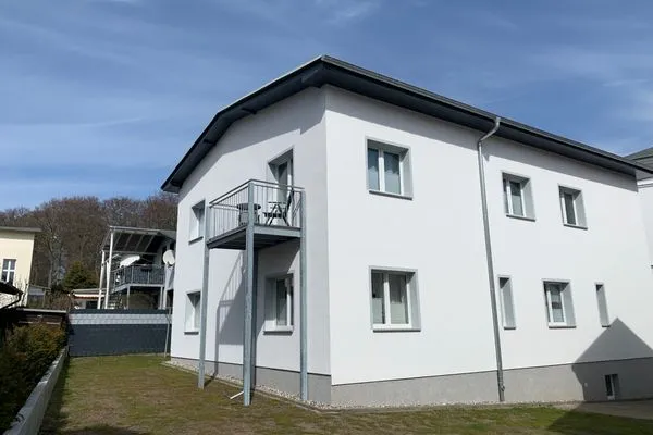 Fassade / Eingang  Haus Barnheide, Whg. Silbermöwe
