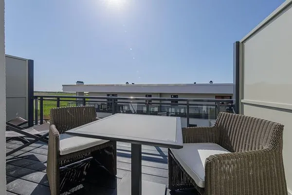 Ferienwohnung Ostseedomizil Ostseebad Wustrow ZweiWasser Alte Seefahrtschule Balkon  Ostseedomizil