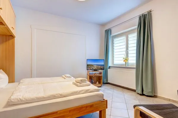 Schlafzimmer  Haus Barnheide, Whg. Strandkorb
