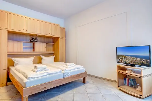 Schlafzimmer  Haus Barnheide, Whg. Strandkorb