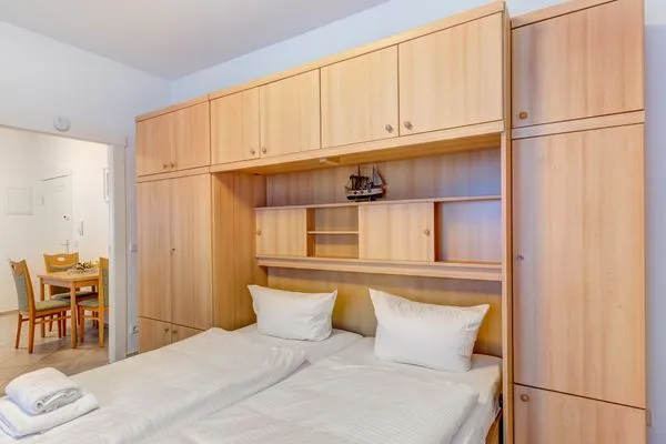 Schlafzimmer  Haus Barnheide, Whg. Strandkorb