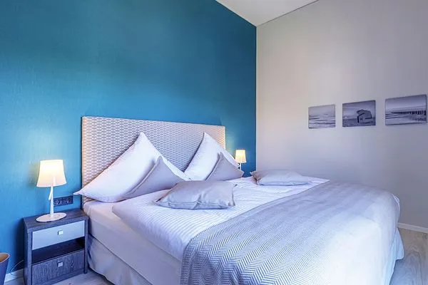 Ferienwohnung Ostseedeck Ostseebad Wustrow ZweiWasser Alte Seefahrtschule Schalfzimmer  Ostseedeck