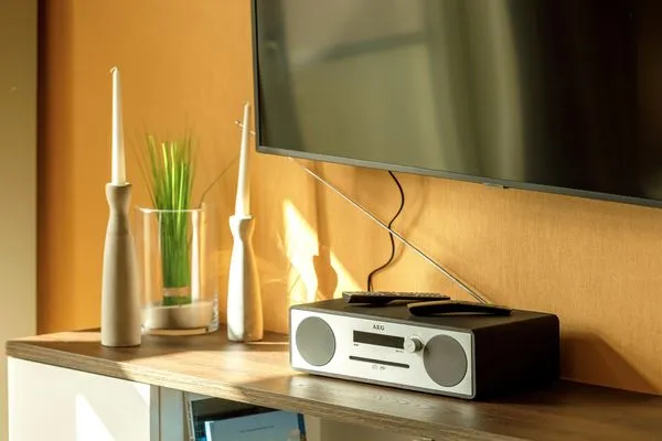 Ferienwohnung Ostseeglück Ostseebad Wustrow ZweiWasser Alte Seefahrtschule TV & Multimedia  Ostseeglück