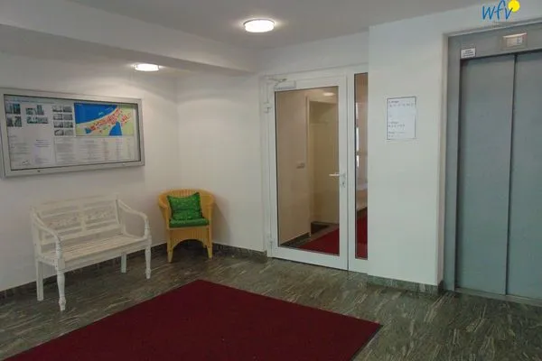 Fassade / Eingang Villa Sirene Ferienwohnung 22