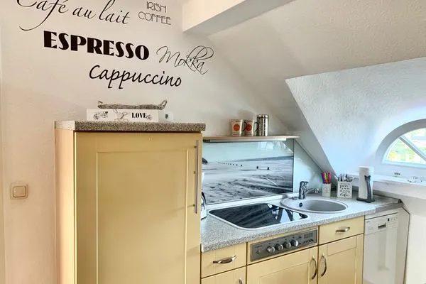 Küche / Küchenzeile  Villa Exxs, Whg. 7 "Harmonie"