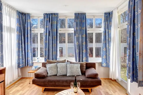 Wohnzimmer  Villa Frieda, Whg. 01