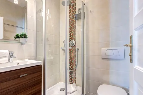 Badezimmer  Villa Frieda, Whg. 01