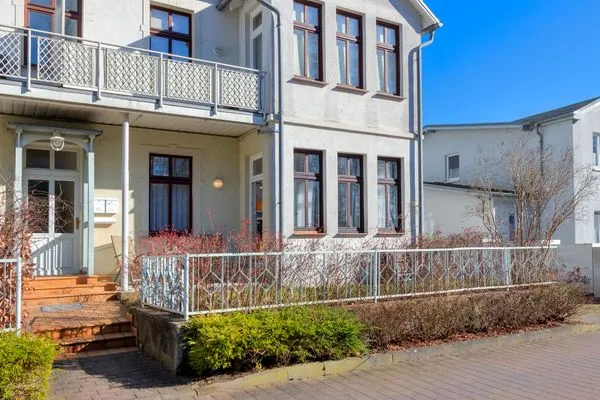 Fassade / Eingang  Villa Frieda, Whg. 01