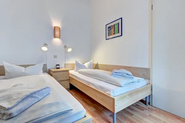 Schlafzimmer  Villa Frieda, Whg. 02