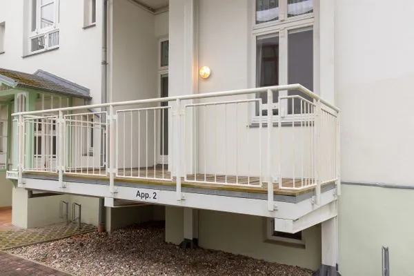 Balkon  Villa Frieda, Whg. 02