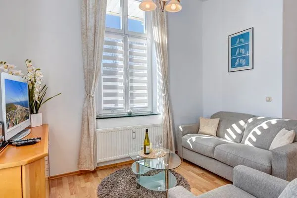 Wohnzimmer  Villa Frieda, Whg. 6