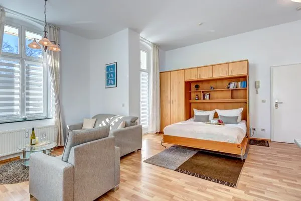 Wohnzimmer  Villa Frieda, Whg. 6