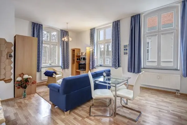 Wohnzimmer  Villa Frieda, Whg. 08