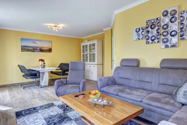 Wohnzimmer  Ferienhaus Mona