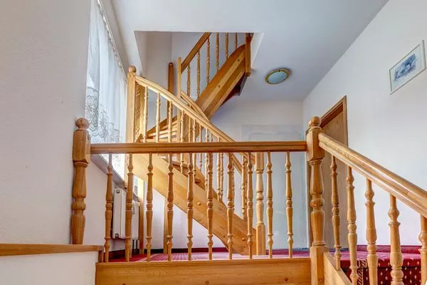 Fassade / Eingang  Ferienhaus Renate, (Dachgeschoss-)Whg. 04