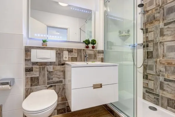 Badezimmer  Haus Rolandseck, Whg. 06