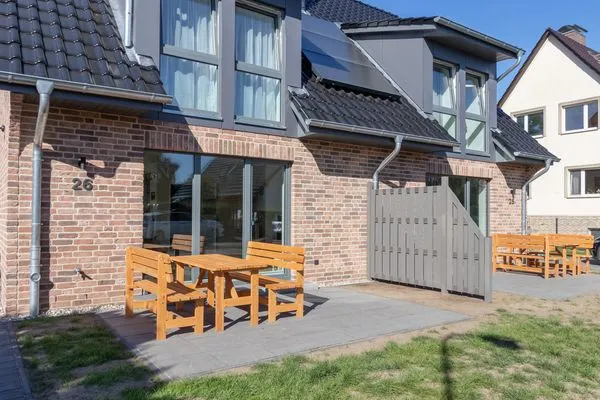 Terrasse  Ferienhaus Wellenreiter