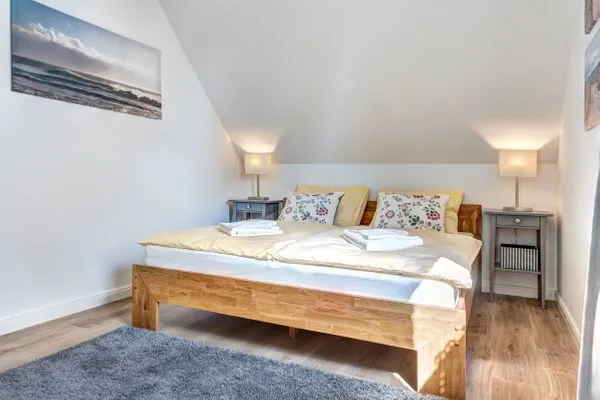 Schlafzimmer  Ferienhaus Wellenreiter