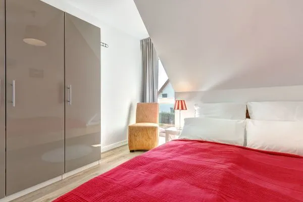 Schlafzimmer  Ferienhaus Wellenreiter