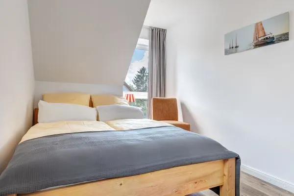 Schlafzimmer  Ferienhaus Wellenreiter