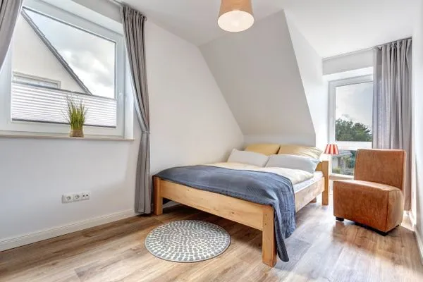 Schlafzimmer  Ferienhaus Wellenreiter