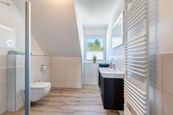 Badezimmer  Ferienhaus Wellenreiter