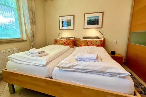 Schlafzimmer  Schloonseevillen, Whg. 13