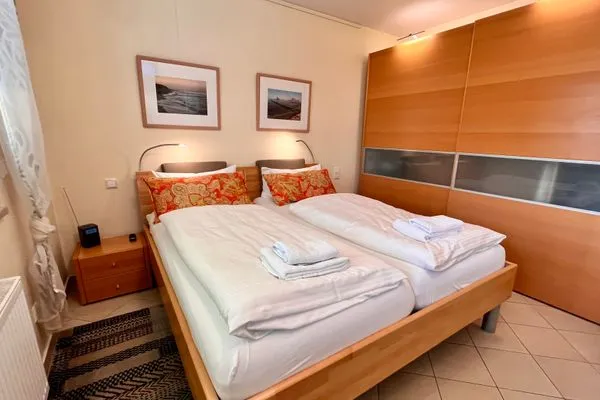 Schlafzimmer  Schloonseevillen, Whg. 13